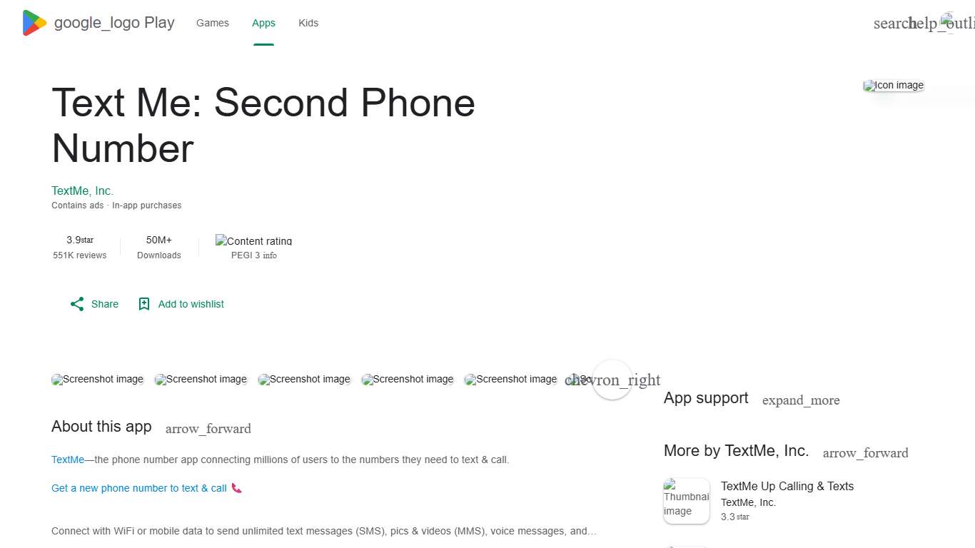Text Me: Second Phone Number - Apps on Google Play