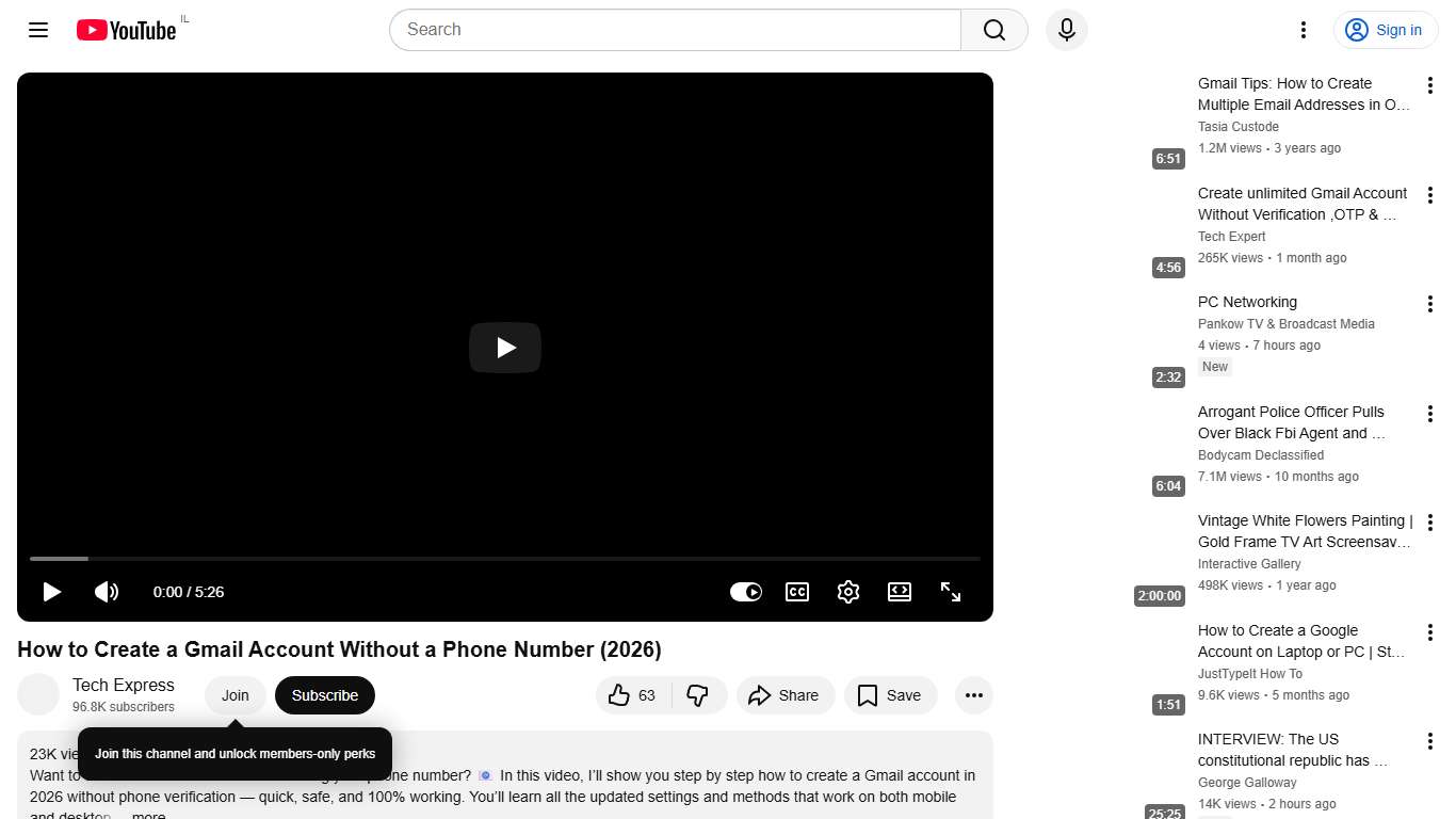 How to Create a Gmail Account Without a Phone Number (2026) - YouTube